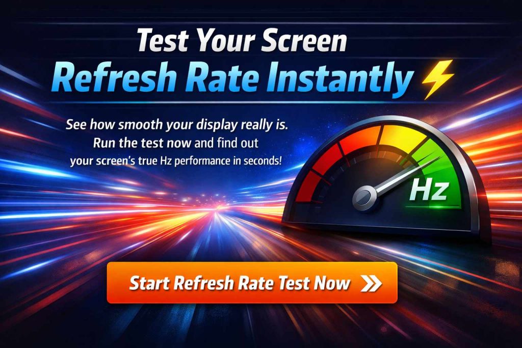 Screen Refresh Rate Test