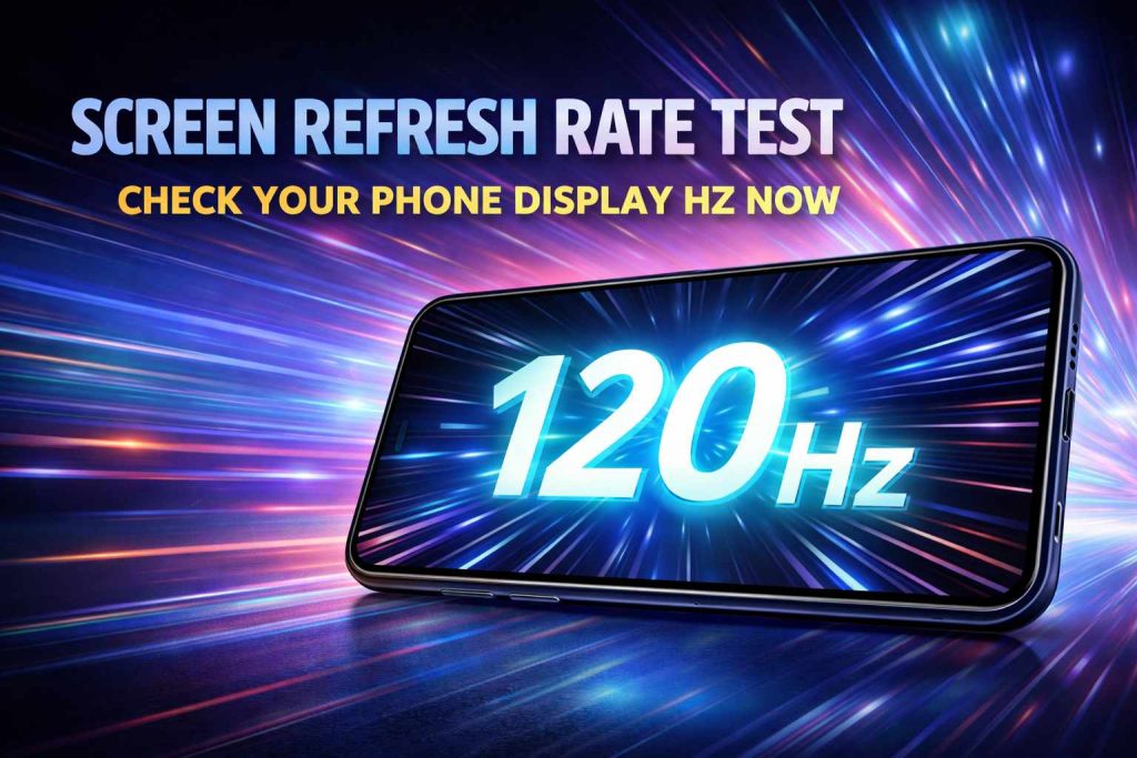 Screen Refresh Rate Test